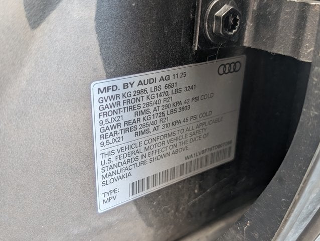 2026 Audi Q7 Premium Plus