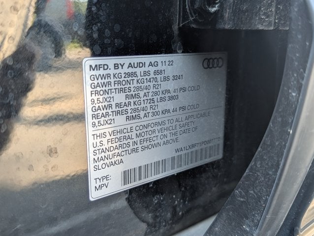 2023 Audi Q7 Premium Plus