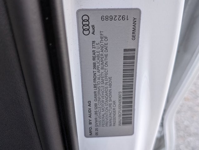 2025 Audi A5 Premium