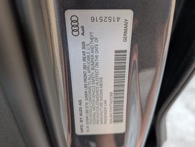 2026 Audi A6 Sedan Prestige