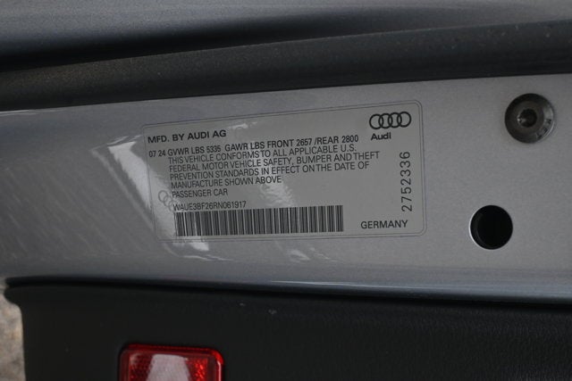 2024 Audi A6 Sedan Premium Plus