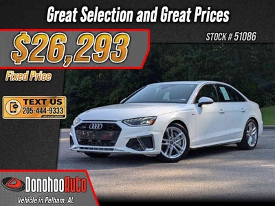 2024 Audi A4 Sedan S line Premium Plus