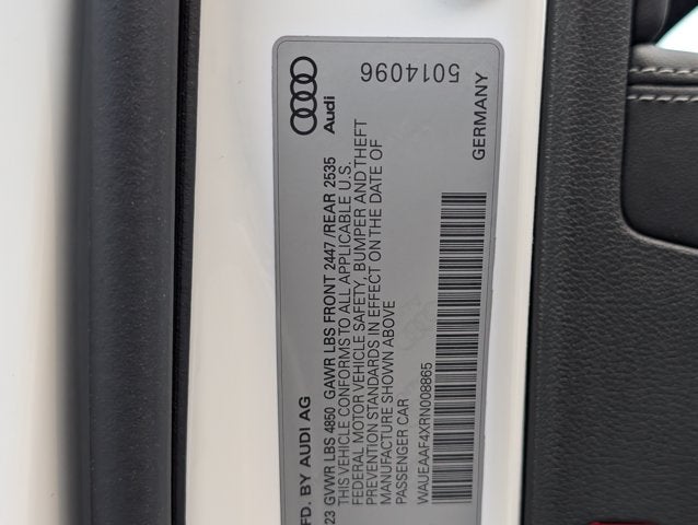 2024 Audi A4 Sedan S line Premium Plus