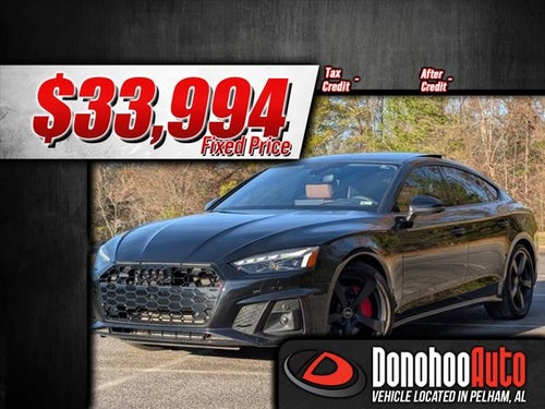 2023 Audi A5 Sportback S line Prestige