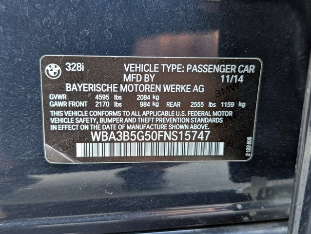 2015 BMW 3 Series 328i xDrive