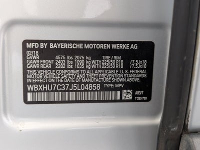 2018 BMW X1 sDrive28i
