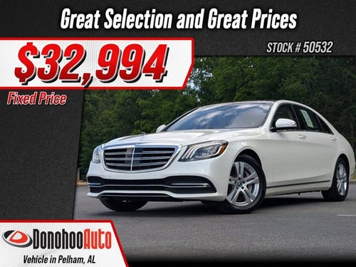 2018 Mercedes-Benz S-Class S 450