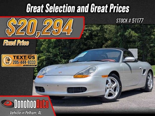 2000 Porsche Boxster 2dr Roadster Manual