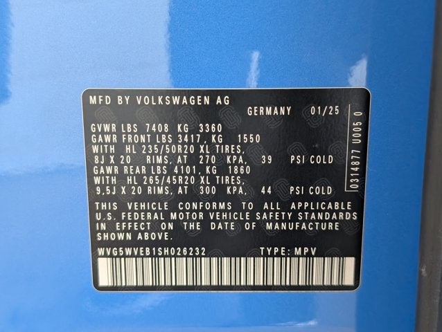 2025 Volkswagen ID. Buzz 1st Edition