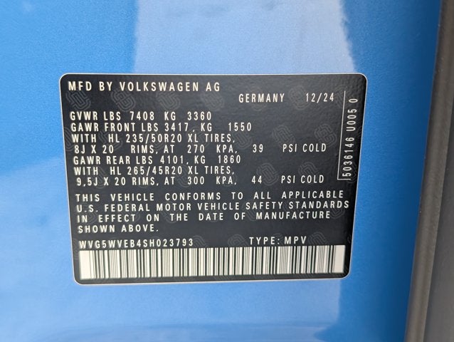 2025 Volkswagen ID. Buzz 1st Edition
