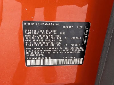 2025 Volkswagen ID. Buzz 1st Edition