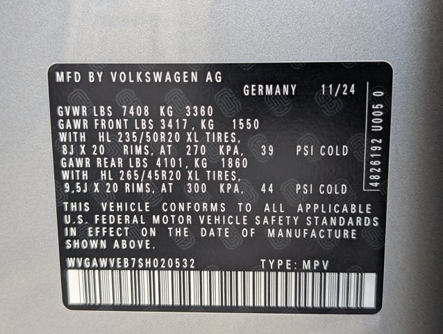 2025 Volkswagen ID. Buzz Pro S