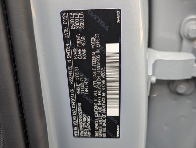 2024 Volvo XC90 Recharge Plug-In Hybrid Plus Bright Theme