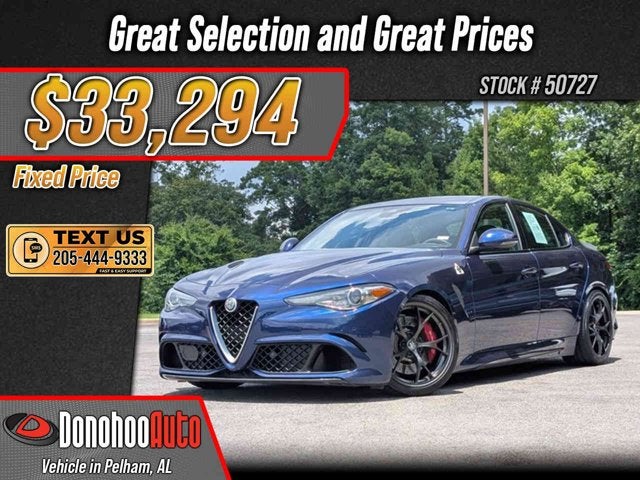 2018 Alfa Romeo Giulia Quadrifoglio Base
