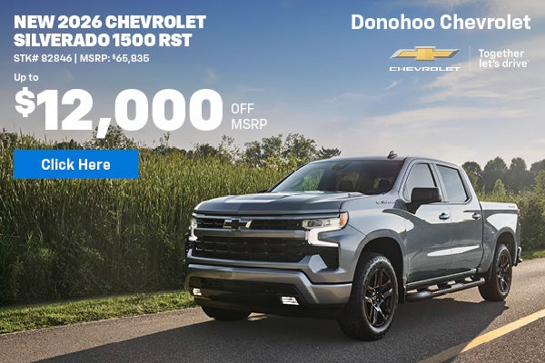 New 2026 Chevrolet Silverado 1500 RST in Fort Payne, AL