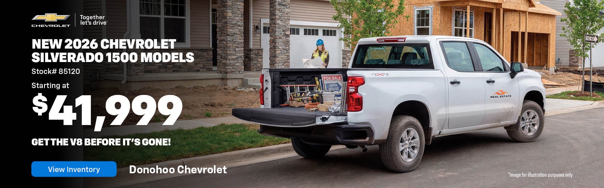 New 2026 Chevy Silverado 1500 Models Starting at $41,999