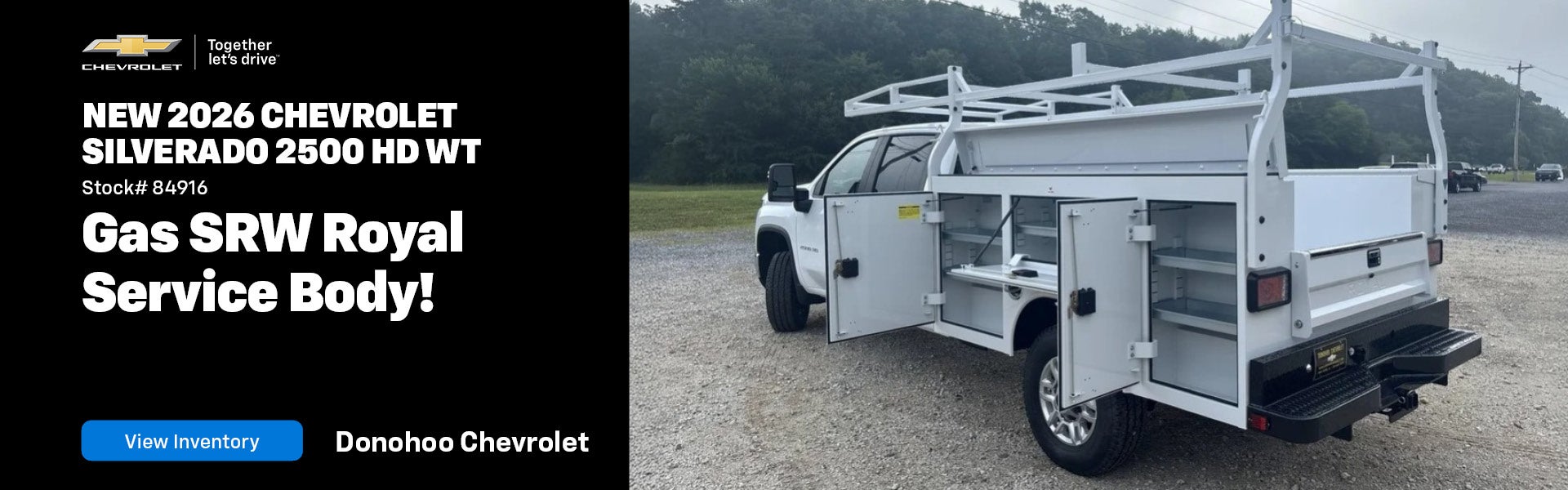 Save on a New 2026 Chevy Silverado 2500 HD WT