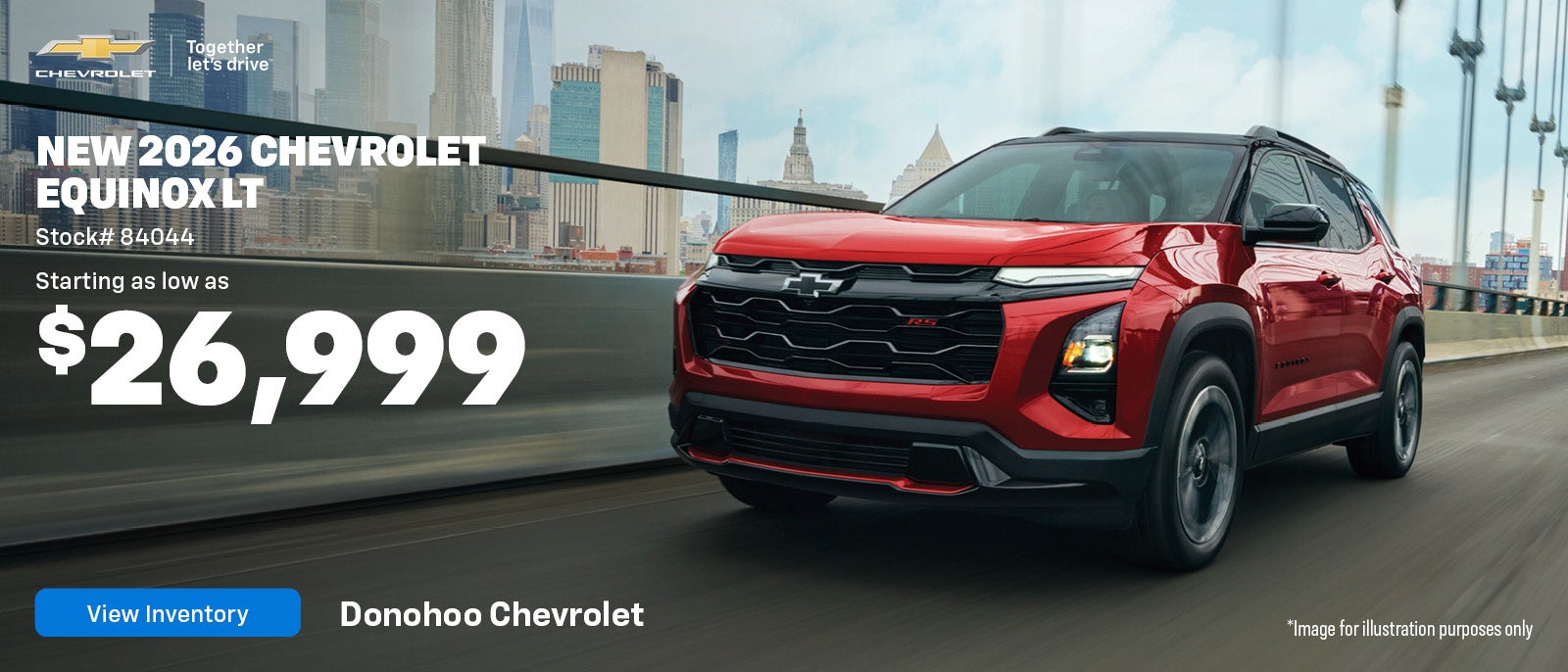 New 2026 Chevy Equinox LT in Fort Payne, AL