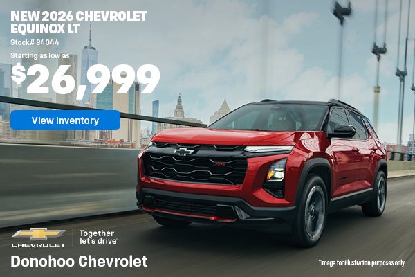 New 2026 Chevy Equinox LT in Fort Payne, AL