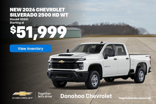 New 2026 Chevrolet Silverado 2500 HD WT