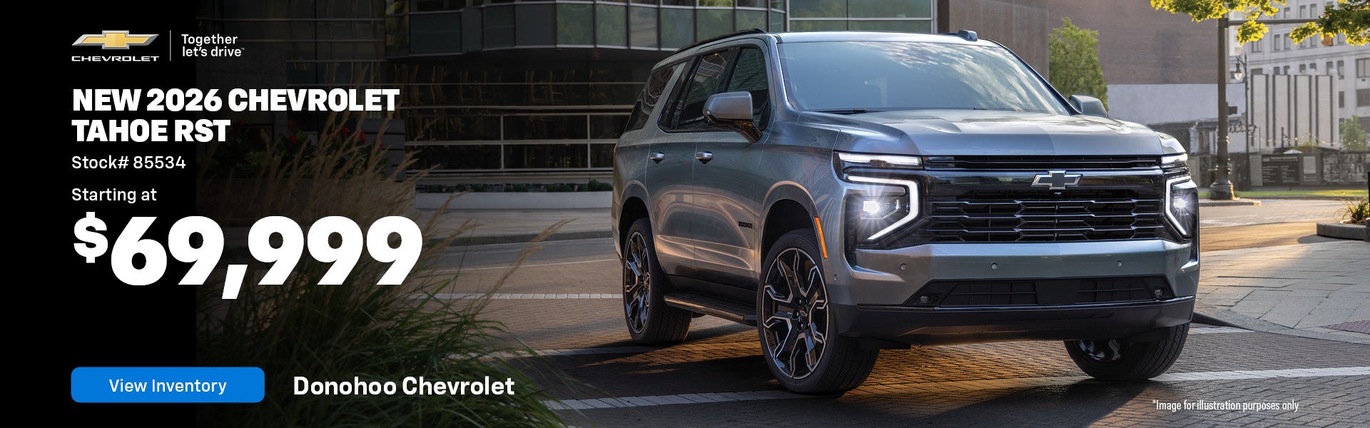 New 2026 Chevrolet Tahoe RST