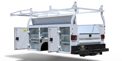 Royal Service Body with Ladder Rack